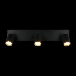 Spot SOKA 3Del. Metaal Zwart