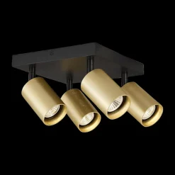 Spot TABOO 4Del. Vierkant Zwart/Goud