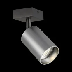 Spot TABOO 1Del. Zwart/Staal