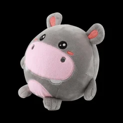 Squichy Kussen HIPPO Grijs/Roze