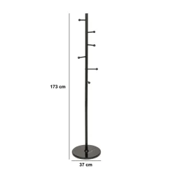 Staankapstok BLACKMARBLE Metaal Zwart