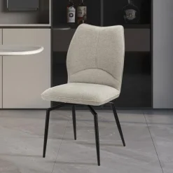 Stoel ANETA Draaibaar Ecru