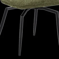 Stoel ANETA Draaibaar Groen