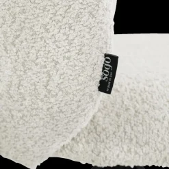 Stoel BALDER 180° Bouclé Ecru Pt Zwart