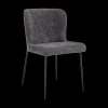 Stoel DORIEN Bouclé Donkergrijs