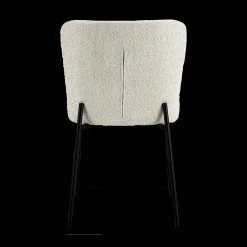 Stoel DORIEN Bouclé Ecru