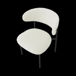 Stoel FJERRE Bouclé Ecru