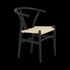 Stoel FOSS Ash Wood Black