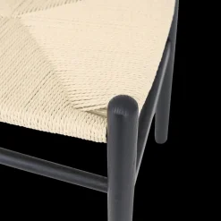 Stoel FOSS Ash Wood Black