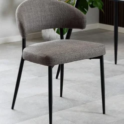 Stoel FRIDA Basel Grey/Brown