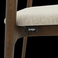 Stoel HEDON Ash Wood Walnut