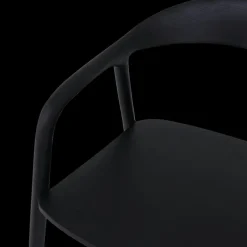 Stoel HJALMAR Ash Wood Black