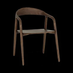 Stoel HJALMAR Ash Wood Walnut