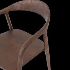 Stoel HJALMAR Ash Wood Walnut