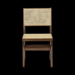 Stoel JAKI Ash Wood Walnut/Rotan