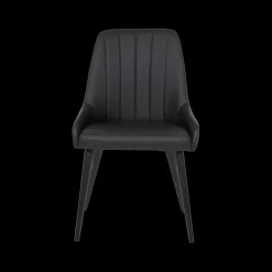 Stoel LISSONI PU Zwart