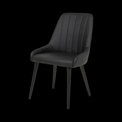 Stoel LISSONI PU Zwart