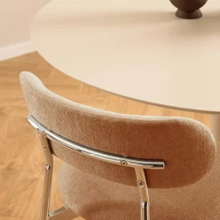 Stoel LYKKO Terracotta/Chrome