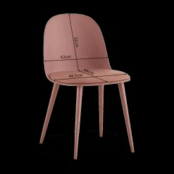 Stoel MALOU Terracotta