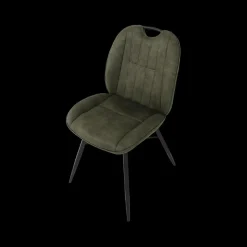 Stoel met Greep BRANDO Luxor Moss