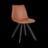 Stoel TILLY PU Cognac