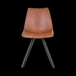 Stoel TILLY PU Cognac