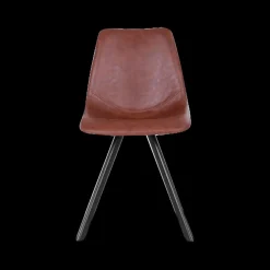 Stoel TILLY PU Donkerbruin