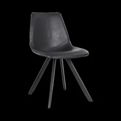 Stoel TILLY PU Zwart