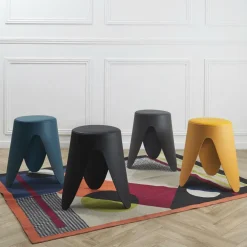 Tabouret IDALO Mosterdgeel