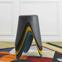 Tabouret IDALO Mosterdgeel