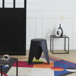 Tabouret IDALO Zwart