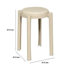 Tabouret PALSTA PP Beige