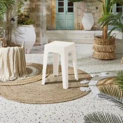 Tabouret SPLENTA Crème