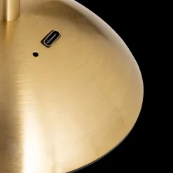 Tafellamp ANATHE USB Metaal Goud