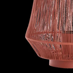 Tafellamp BANJAR Met. Steenrood