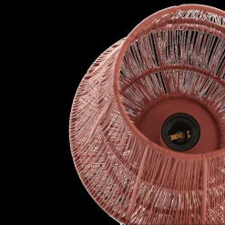 Tafellamp BANJAR Met. Steenrood