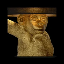 Tafellamp CHIMP Goud/Kap Zwart