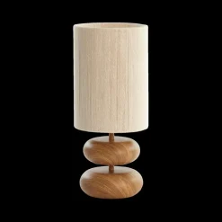 Tafellamp DANIALO L Bruin/Touw