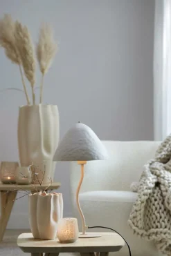 Tafellamp ELIMO Mat Crème L