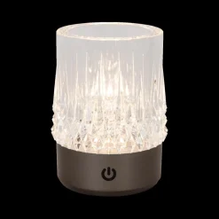 Tafellamp LILI Ø8 S/3 Zwart Chroom