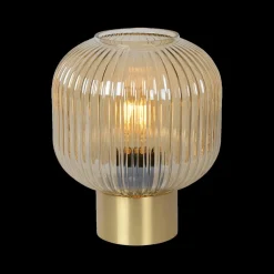 Tafellamp MALOTO Amber/Messing