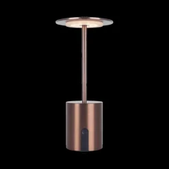 Tafellamp POPPY Herlaadbaar Brons