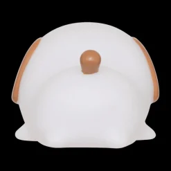 Tafellamp SCOTTI Hond Wit/Bruin