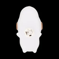 Tafellamp SCOTTI Hond Wit/Bruin