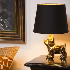 Tafellamp SIR WINSTON Goud/Kap Zwart