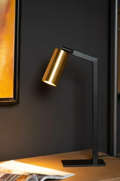 Tafellamp SYBIL Zwart/Goud