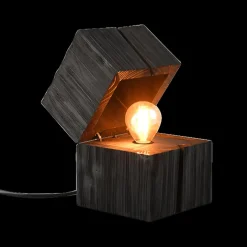 Tafellamp TREASURE Hout Zwart