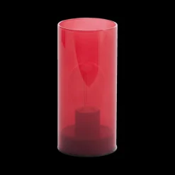 Tafellamp VAZALLA Led Glas Rood