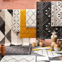 Tapijt HARIANE zwart