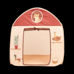 Tent HUIZIE Rood/Beige